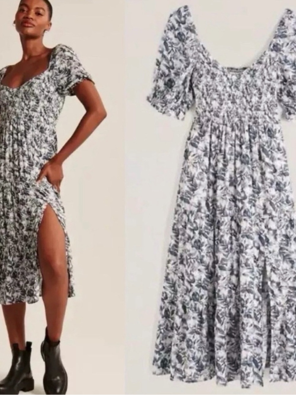 Abercrombie and Fitch Midi Dress, M